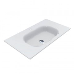 Умивальник Miraggio Lake 900 miramarble, білий глянцевий (8815153) Нова Каховка