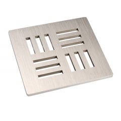 Решітка Hutterer&Lechner HL3124 серії "Nil" 115x115 мм нержавіюча сталь Курень