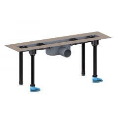 Душовий лоток Hutterer&Lechner HL50FU.0/130 зменшеної висоти з сифоном 1300 мм без решітки Чернігів