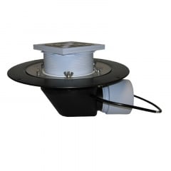 Покрівельна воронка Hutterer&Lechner HL64.1B DN75/110 горизонтальний випуск із затискним елементом та підігрівом Дзензелевка