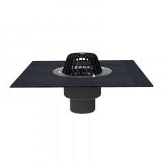 Покрівельна воронка Hutterer&Lechner HL62H/2 DN125 з вертикальним випуском з бітумним полотном Київ