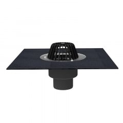 Покрівельна воронка Hutterer&Lechner HL62H/1 DN110 з вертикальним випуском з бітумним полотном Київ