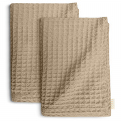 Вафельні рушники COSAS Beige Greek Waffle Бежевий 2 шт Якимівка