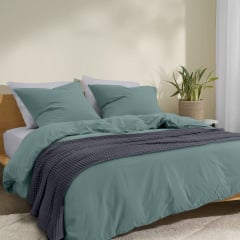 Плед покрывало COSAS Stormy Waffle Weave 75x95 см Антрацит Вознесенск