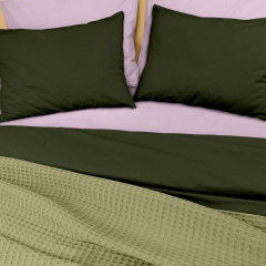 Плед покрывало вафельное COSAS Sage Greek Waffle 200х220 см Зеленый Киев