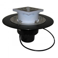 Покрівельна воронка Hutterer&Lechner GmbH DN160 вертикальний випуск з затискним елементом та електрообігрівом (HL62.1B/5) Київ