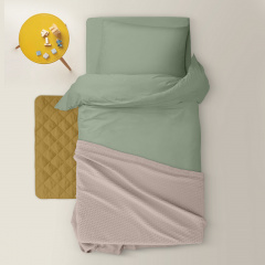 Плед покрывало COSAS Biscuit Waffle Weave 200х220 см Бежевый Нововолынск