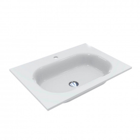 Умивальник Miraggio Lake 700 miramarble, білий глянцевий (8815042)