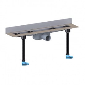 Душовий лоток Hutterer&Lechner HL50WU.0/120 кутовий пристінний 1200 мм без решітки