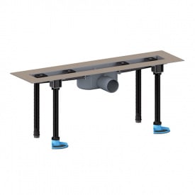 Душовий лоток Hutterer&Lechner HL50FU.0/120 зменшеної висоти з сифоном 1200 мм без решітки