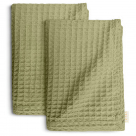 Вафельні рушники COSAS Sage Greek Waffle Зелений 2 шт