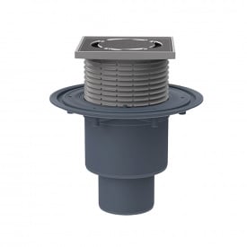 Трап для балконів та терас Hutterer&Lechner HL310N.2 вертикальний 123х123мм/115х115мм