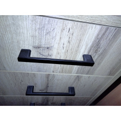 Тумба для прихожей Tobi Sho Норд ЛТ-11 в стиле Лофт с ящиками и дверцей, 660х350х900 мм Дуб крафт белый Київ