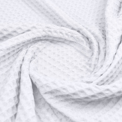 Полотенце вафельное COSAS Snow Greek Waffle 55x100 см Белый Новая Прага