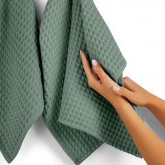 Полотенце вафельное COSAS Meditative Greek Waffle 50x70 см Мятный Первомайск