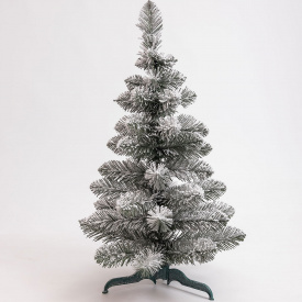 Штучна ялинка Lugi Полонинська 60 см Зелено-білий (SOK-M-04-3)