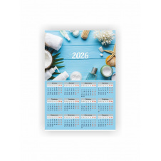 Календар-плакат Vivay 2026 Салон краси А3 Різнокольоровий (hub_og9w9h)