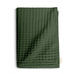 Полотенце вафельное COSAS Basil Greek Waffle 115x150 см Изумрудный Кушугум