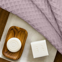 Рушник вафельний COSAS Sakura Greek Waffle 75x75 см Рожевий Чортків