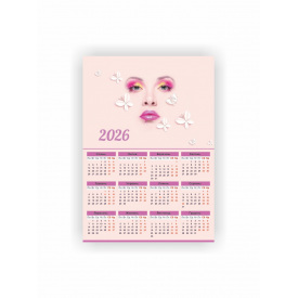 Календарь-плакат Vivay 2026 Салон красоты А3 Разноцветный (hub_pc7ctn)