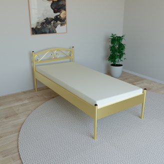 Кровать Tobi Sho VERONA-1 односпальная металлическая 200X90 Золотой