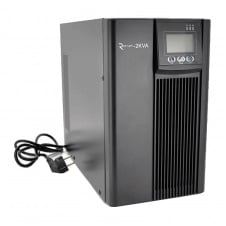 Джерело безперебійного живлення Ritar PT-2KL-LCD, 2000VA, 1800Вт, 5A, під зовнішній АКБ
