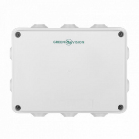 Розподільна коробка GreenVision зовнішня з резинками200х155х80