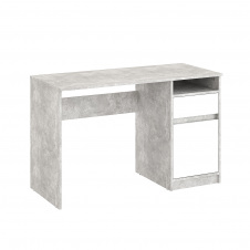 Стол письменный Компанит Аспирант Ателье комби 120.4х75.4х53.4 см Серо-белый