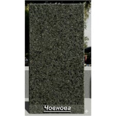 Гранітна плитка Човнова термооброблена зелена