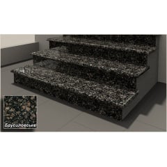 Гранітні сходинки Брусилівський червоно-сірі Генічеськ