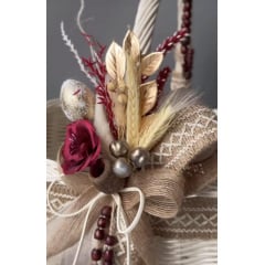 Пасхальная корзина “украинский минимализм”, 34 см Вараш