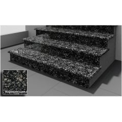 Гранітні сходинки Корнинський (Леопард) темно-сірі Мукачево