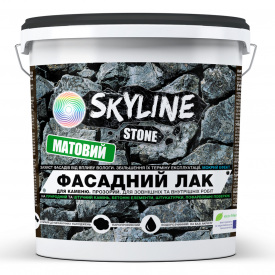 Фасадный лак для камня акриловый Skyline Stone Матовый 5 л Прозрачный (2827024101)