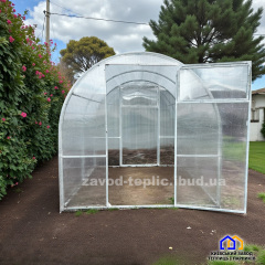 Теплиця 2×2 з полікарбонатом 8 мм Вільнянськ