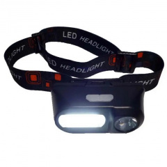 Фонарь налобный аккумуляторный BL-1084 с красным светом 8920 Black Киев