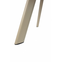 Стілець обідній з підлокітниками та спинкою Осло М-235, для кухні, їдальні, фактурна тканина Сірий агат/капучино, 850х600х610 мм Київ