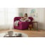 Крісло-ліжко дитяче Tobi Sho Діксі м'яке розкладне правостороннє велюр Fiore Fuchsia, 950х750х700 мм Київ