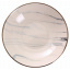 Тарілка супова Limited Edition Marble 20 см Бежево-чорний (6937677) Чугуїв