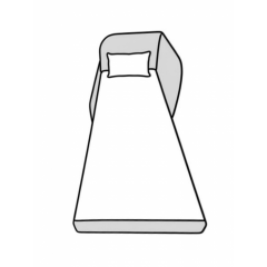 Крісло-ліжко дитяче Tobi Sho Діксі м'яке розкладне лівостороннє велюр Fiore Grape, 950х750х700 мм Київ