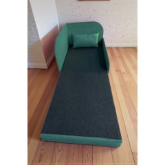 Крісло-ліжко дитяче Tobi Sho Діксі м'яке розкладне правостороннє велюр Fiore Emerald, 950х750х700 мм Київ