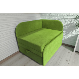 Крісло-ліжко дитяче Tobi Sho Діксі м'яке розкладне правостороннє велюр Fiore Meadow, 950х750х700 мм