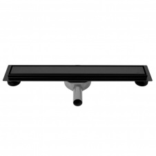 Трап для душу Rea Pure Neo Pro 60 см чорний (REA-G8905)