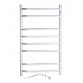 Електрична рушникосушка Navin Блюз 480x800 Л з кнопкою білий