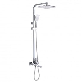 Душова система універсальна Lidz Dozorca 1030 хром (LDDOZ1030CRM45407)