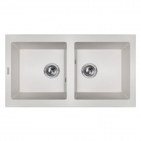 Кухонна мийка Miraggio Westeros 875х504, білий