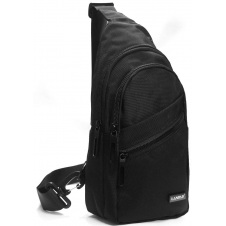 Сумка-слинг мужская LANPAD LAN83029 29x18x10 см Черный (2874852976)