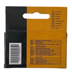 Скоби для степлера гартовані Magtools 14 мм Сріблястий 1000 шт Вишневе