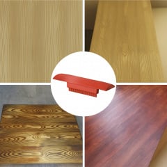 Шпатель штамп для имитации дерева Skyline Красный 2 шт Киев