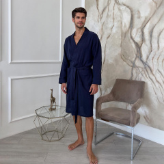 Халат чоловічий COSAS Muslin Kimono 2XL Синій (MuslinKimono_muslin_2XL) Запоріжжя