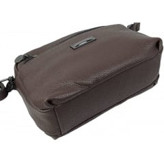 Сумка жіноча на плече Borsacomoda 25x17x10 см Темно-коричневий (2860821059) Київ